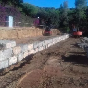 Murs de rocalla